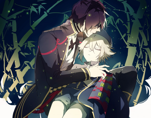 Обои картинки фото аниме, touken ranbu, парни, touken, ranbu