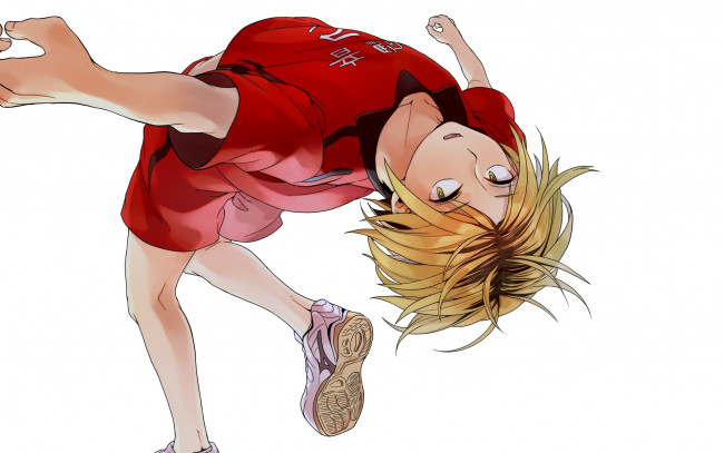 Обои картинки фото аниме, haikyuu, волейбол, парень