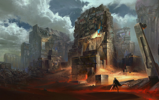 Обои картинки фото фэнтези, _star wars, star, wars, максим, бедуленко, max, bedulenko, звёздные, войны, фан-арт