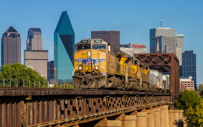 Обои картинки фото техника, поезда, рельсы, локомотив, состав