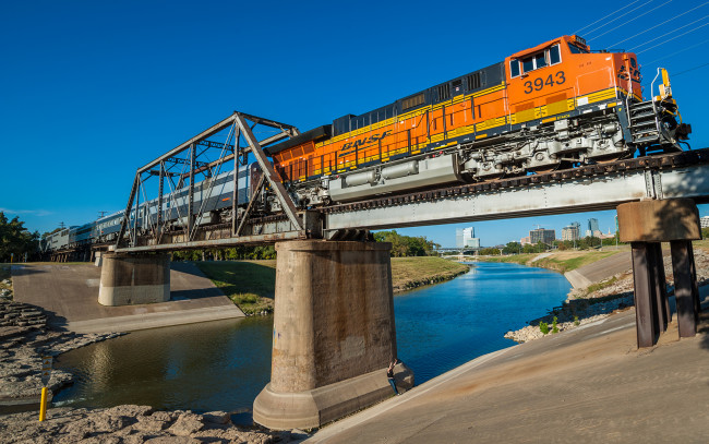 Обои картинки фото техника, поезда, рельсы, локомотив, состав