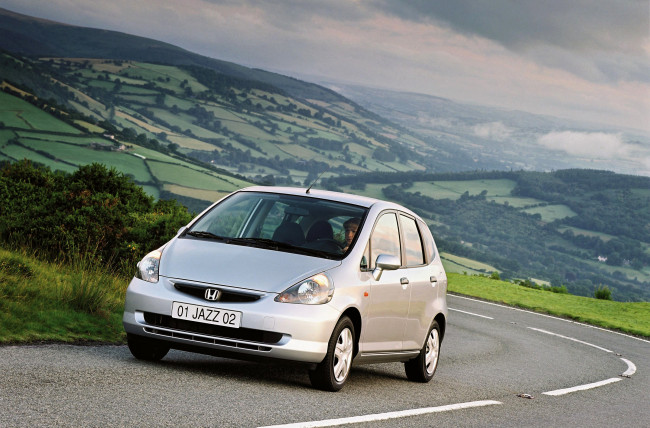 Обои картинки фото автомобили, honda, jazz