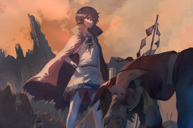 Обои картинки фото аниме, touhou, hakurei, reimu, yakumo, yukari, ouka, musci, kirisame, marisa, kijin, seija