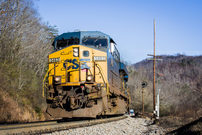 Обои картинки фото техника, поезда, рельсы, локомотив, состав