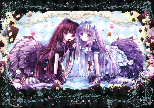 Обои картинки фото аниме, alice in wonderland, alice, in, wonderland, tinkle