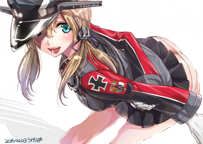 Обои картинки фото аниме, kantai collection, kantai, collection, kancolle, prinz, eugen