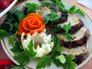 Картинка еда рыбные+блюда +с+морепродуктами петрушка фаршированная щука украшение