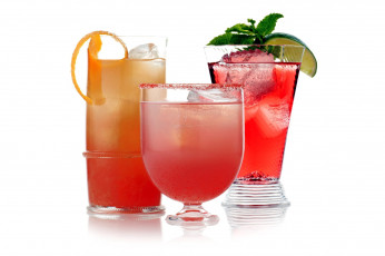 Картинка еда напитки +коктейль бокалы лед коктейли