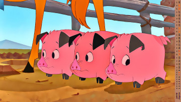 Картинка календари кино +мультфильмы поросенок взгляд