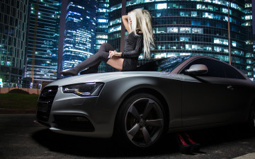 Картинка автомобили -авто+с+девушками audi a5 masha