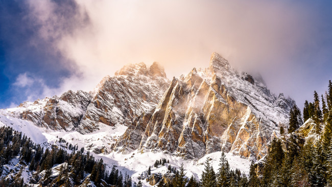 Обои картинки фото природа, горы, простор