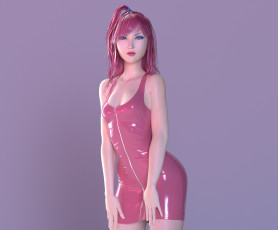 Картинка 3д+графика люди+ people фон взгляд девушка