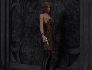 Картинка 3д+графика фантазия+ fantasy фон взгляд девушка