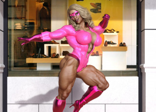 Картинка 3д+графика фантазия+ fantasy фон взгляд девушка