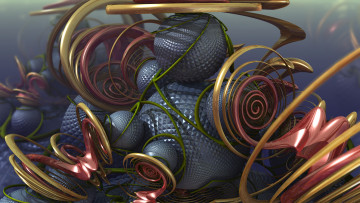 Картинка 3д+графика абстракция+ abstract цвет фон узор