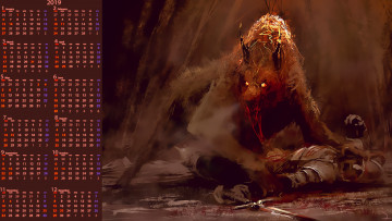 Картинка календари фэнтези нежить монстр