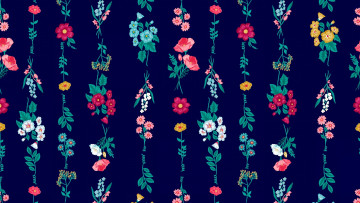 Картинка векторная+графика цветы+ flowers фон цветы