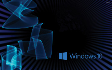 Картинка компьютеры windows++10 фон логотип