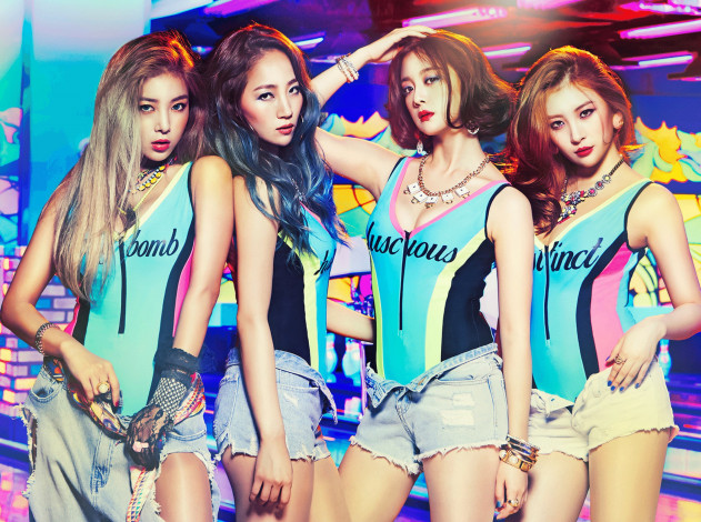 Обои картинки фото wonder girls, музыка, группа