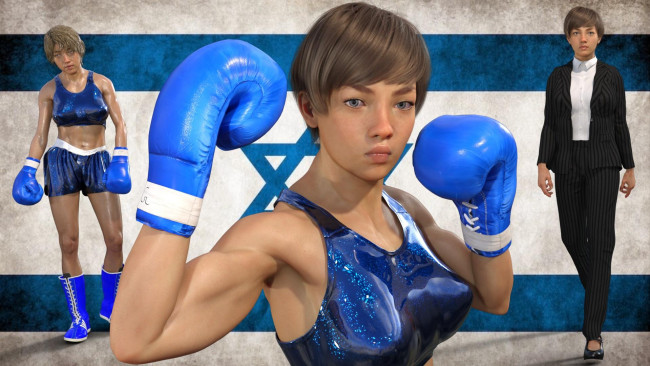 Обои картинки фото 3д графика, спорт , sport, фон, взгляд, девушка