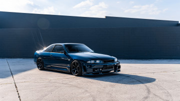 Картинка nissan+skyline автомобили nissan datsun skyline r33 stance blue