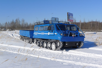 Картинка техника вездеходы универсальный гусеничный сочлененный двухзвенный вездеход ужгур