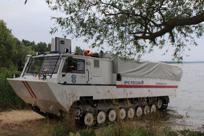 Обои картинки фото техника, вездеходы, вездеход, амфибия, птс, пс, тритон, внии, гочс, мчс, россии, нпo, транспорт