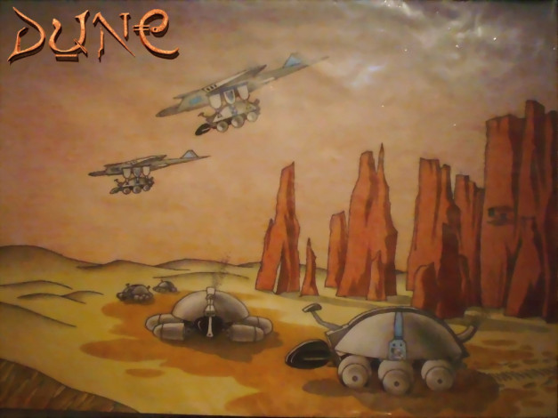 Обои картинки фото dune, forever, рисованные, другое