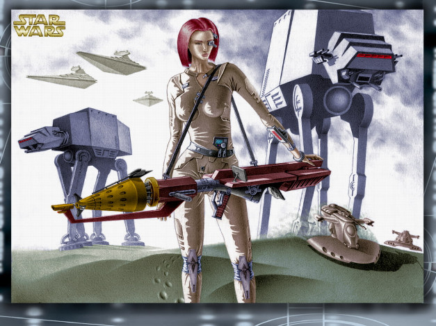 Обои картинки фото the, art, of, star, wars, рисованные, другое