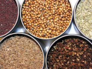 Картинка еда крупы зерно специи семечки