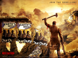 Картинка red faction guerrilla видео игры