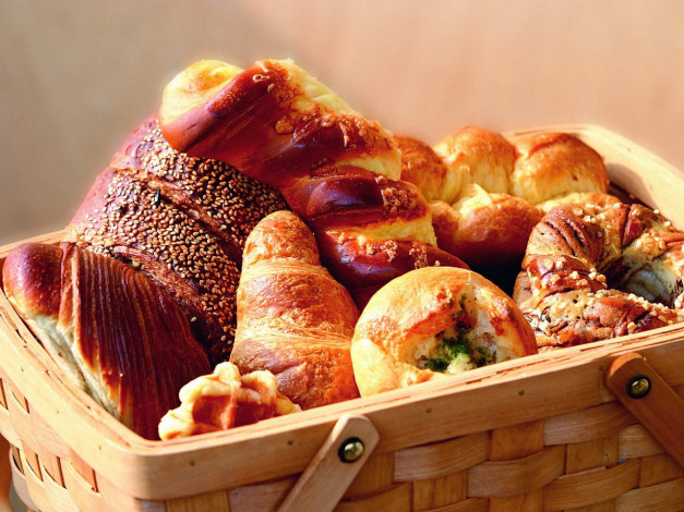 Обои картинки фото еда, хлеб, выпечка