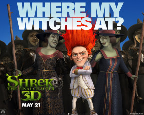 Картинка мультфильмы shrek forever after