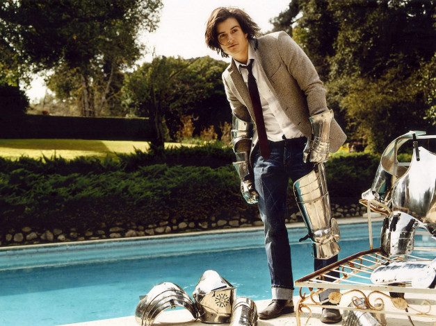 Обои картинки фото orlando, bloom, мужчины