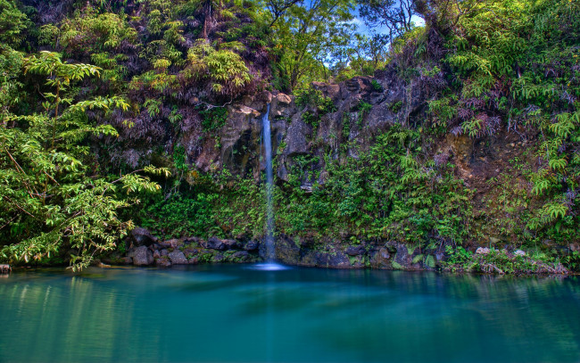 Обои картинки фото природа, водопады