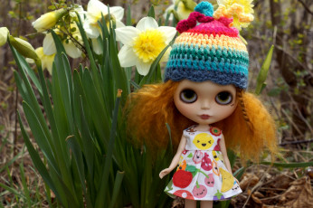 Картинка разное игрушки нарциссы кукла шапочка