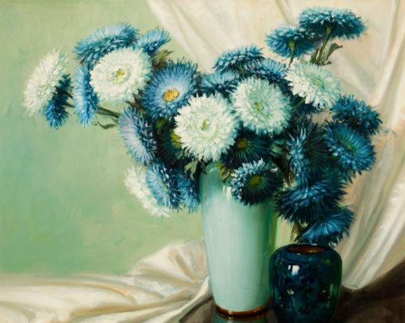 Обои картинки фото рисованные, greer, букет, цветов, a, , d