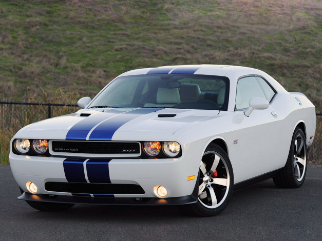 Обои картинки фото dodge, challenger, srt8, 392, автомобили, челленджер, маслкар
