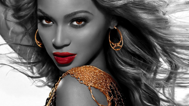 Обои картинки фото музыка, beyonce, knowles, макияж