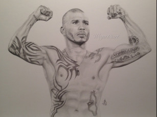 Картинка рисованные люди мужчина тату