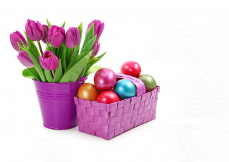 Картинка праздничные пасха цветы яйца