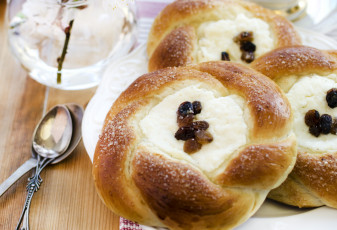 Картинка еда хлеб выпечка ватрушки