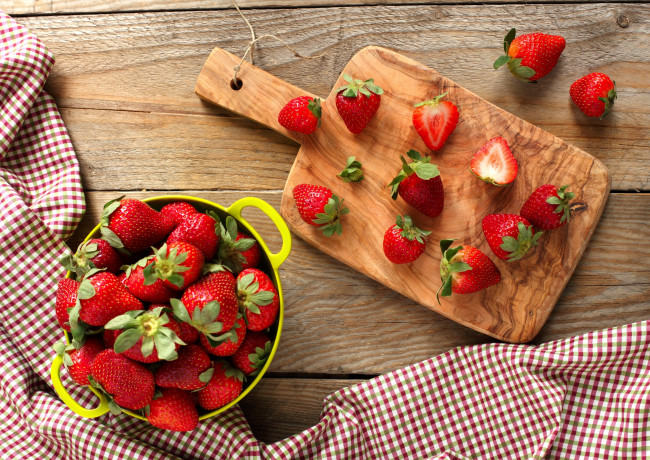 Обои картинки фото еда, клубника, земляника, ягоды