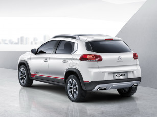 обоя автомобили, citroen, 2014, concept, c-xr, citroеn, светлый