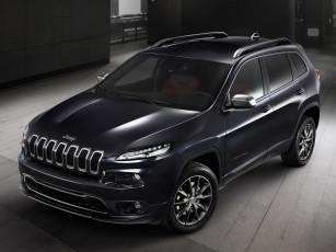 Картинка автомобили jeep темный 2014г kl concept urbane cherokee