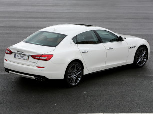 Картинка автомобили maserati светлый quattroporte 2013г