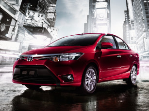 Картинка автомобили toyota красный 2013г cn-spec yaris