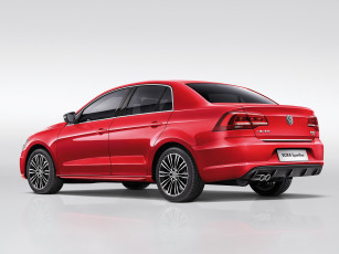 Картинка автомобили volkswagen 2014 красный sportline bora