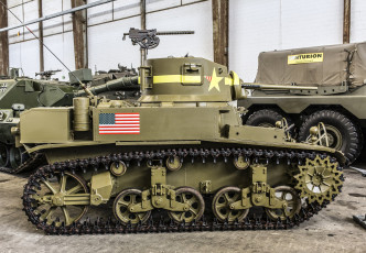 Картинка m3a1+stuart техника военная+техника вооружение музей