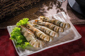 обоя еда, рыба,  морепродукты,  суши,  роллы, креветки